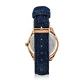 Guess Little Flirt Quartz Blue Dial Blue Leather Strap Watch For Women - W0456L6
