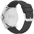 Hugo Boss Detroit Sport Analog Grey Dial Grey Rubber Strap Watch For Men - 1550007