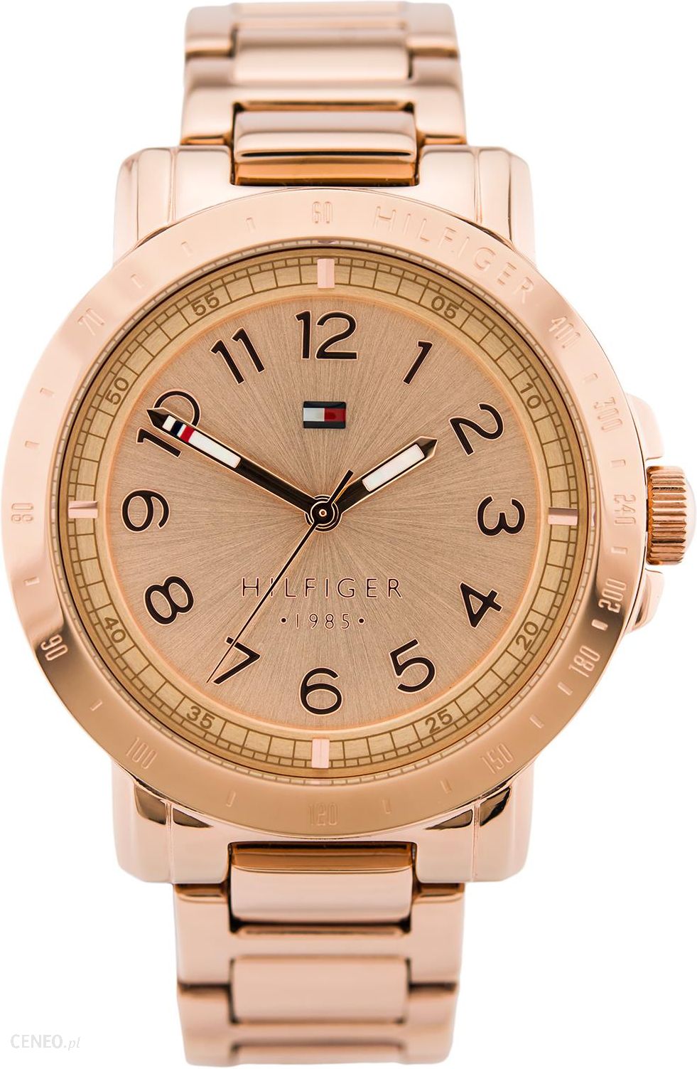 Tommy Hilfiger Bella Rose Gold Dial Rose Gold Steel Strap Watch for Women - 1781396