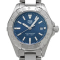 Tag Heuer Aquaracer Blue Dial Silver Steel Strap Watch for Women - WBD1412.BA0741