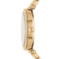 Michael Kors Parker Pave Gold Dial Gold Steel Strap Watch for Women - MK6659