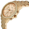 Guess Mini Spectrum Quartz Rose Gold Dial Rose Gold Steel Strap Watch For Women - W0122L3