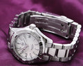 Tag Heuer Aquaracer Mother of Pearl Dial Silver Steel Strap Watch for Women - WBD131A.BA0748