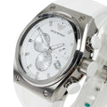 Emporio Armani Sportivo Analog Quartz White Dial White Rubber Strap Watch For Men - AR6103