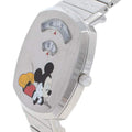 Gucci Grip x Disney Quartz Silver Dial Silver Steel Strap Unisex Watch - YA157419