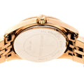 Michael Kors Lexington Quartz Pink Dial Rose Gold Steel Strap Watch For Women - MK3273