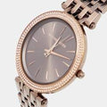 Michael Kors Darci Quartz Brown Dial Brown Steel Strap Watch For Women - MK3416