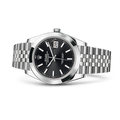 Rolex Datejust 41 Oyster Black Dial Oystersteel Jubilee Bracelet Watch for Men - M126300-0012