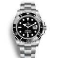 Rolex Submariner Date Oyster 41 Black Dial Silver Oystersteel Strap Watch for Men - M126610LN-0001