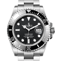 Rolex Submariner Date Oyster 41 Black Dial Silver Oystersteel Strap Watch for Men - M126610LN-0001