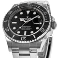 Rolex Submariner Date Oyster 41 Black Dial Silver Oystersteel Strap Watch for Men - M126610LN-0001