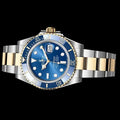 Rolex Submariner Date Oyster 41mm Blue Dial Two Tone Oyster Steel Yellow Gold Strap Watch for Men - M126613LB-0002