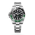 Rolex Submariner Date Oyster Black Dial Oystersteel Silver Steel Strap Watch for Men - M126610LV-0002