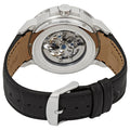Maserati Ingegno Automatic Blue Skeleton Dial Black Leather Strap Watch For Men - R8821119004