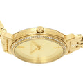 Michael Kors Cinthia Quartz Gold Dial Gold Steel Strap Watch For Women - MK3681