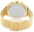 Tommy Hilfiger Mia Gold Dial Gold Mesh Bracelet Watch for Women - 1781488