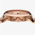 Michael Kors Brynn Analog Rose Gold Dial Rose Gold Steel Strap Watch For Women - MK7318