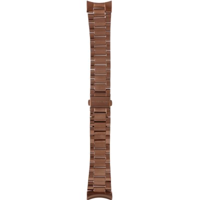 Michael Kors Slim Runway Brown Dial Brown Steel Strap Watch For Women - MK4508