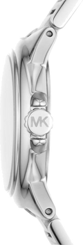 Michael Kors Camille Three Hand Silver Dial Silver Steel Strap Watch For Women - MK7259