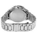 Michael Kors Layton Chronograph Silver Dial Silver Steel Strap Watch For Women - MK6976