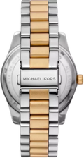 Michael Kors Lexington Quartz Green Dial Two Tone Steel Strap Watch For Men - MK9063