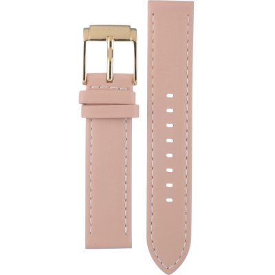 Michael Kors Pyper Quartz White Dial Pink Leather Strap Watch For Women - MK2741