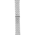 Michael Kors Lexington Chronograph Silver Dial Silver Steel Strap Watch For Men - MK8789