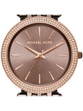 Michael Kors Darci Quartz Brown Dial Brown Steel Strap Watch For Women - MK3416