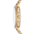 Michael Kors Nia Quartz Gold Dial Gold Steel Strap Watch For Women - MK3989