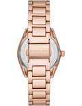 Michael Kors Janelle Analog Rose Gold Dial Two Tone Steel Strap Watch For Women - MK4731