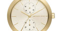 Michael Kors Garner Quartz Gold Dial Gold Steel Strap Watch For Women - MK6408