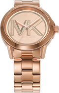 Michael Kors Brynn Analog Rose Gold Dial Rose Gold Steel Strap Watch For Women - MK7318