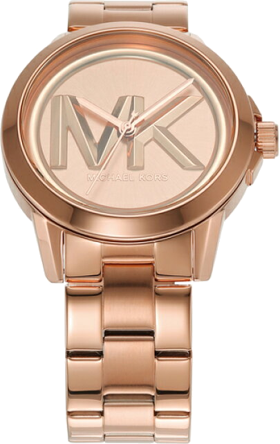 Michael Kors Brynn Analog Rose Gold Dial Rose Gold Steel Strap Watch For Women - MK7318