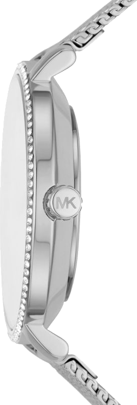 Michael Kors Pyper Quartz Mother of Pearl White Dial Silver Mesh Strap Watch For Women - MK4618