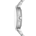 Michael Kors Pyper Three Hand Pink Dial Silver Steel Strap Watch For Women - MK4631