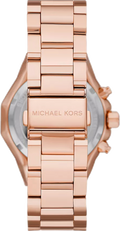 Michael Kors Raquel Analog Rose Gold Dial Rose Gold Steel Strap Watch For Women - MK4688