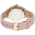 Michael Kors Portia Quartz White Dial Pink Leather Strap Watch For Women - MK2659