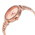 Michael Kors Sofie Quartz Rose Gold Dial Rose Gold Steel Strap Watch For Women - MK4335