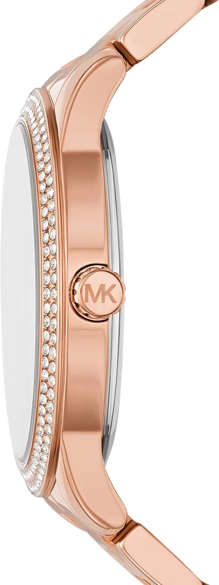 Michael Kors Tibby Quartz Rose Gold Dial Rose Gold Steel Strap Watch For Women - MK6880