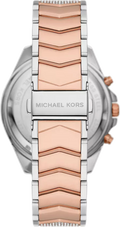 Michael Kors Whitney Chronograph Silver Dial Two Tone Steel Strap Watch For Women - MK7225