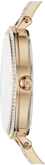 Michael Kors Jaryn Quartz Gold Dial Gold Steel Strap Watch For Women - MK3784