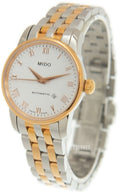 Mido Baroncelli III Automatic White Dial Two Tone Steel Strap Watch For Women - M7600.9.N6.1