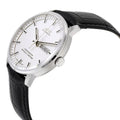 Mido Comander II Automatic Chronometer Silver Dial Black Leather Strap Watch For Men - M021.431.16.031.00