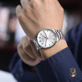 Mido Commander II Automatic Chronometer Silver Dial Silver Steel Strap Watch For Men - M021.431.11.031.00