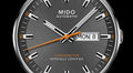 Mido Commander II Automatic Chronometer Grey Dial Silver Steel Strap Watch For Men - M021.431.11.061.01