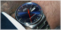 Mido Commander II Automatic Chronometer Blue Dial Silver Steel Strap Watch For Men - M021.431.11.041.00