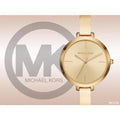 Michael Kors Jaryn Quartz Gold Dial Gold Steel Strap Watch For Women - MK3734