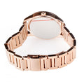 Michael Kors Hartman Analog White Dial Rose Gold Steel Strap Watch For Women - MK3673