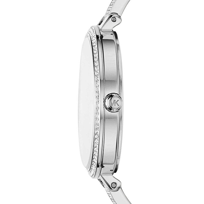 Michael Kors Jaryn Quartz Silver Dial Silver Steel Strap Watch For Women - MK3783