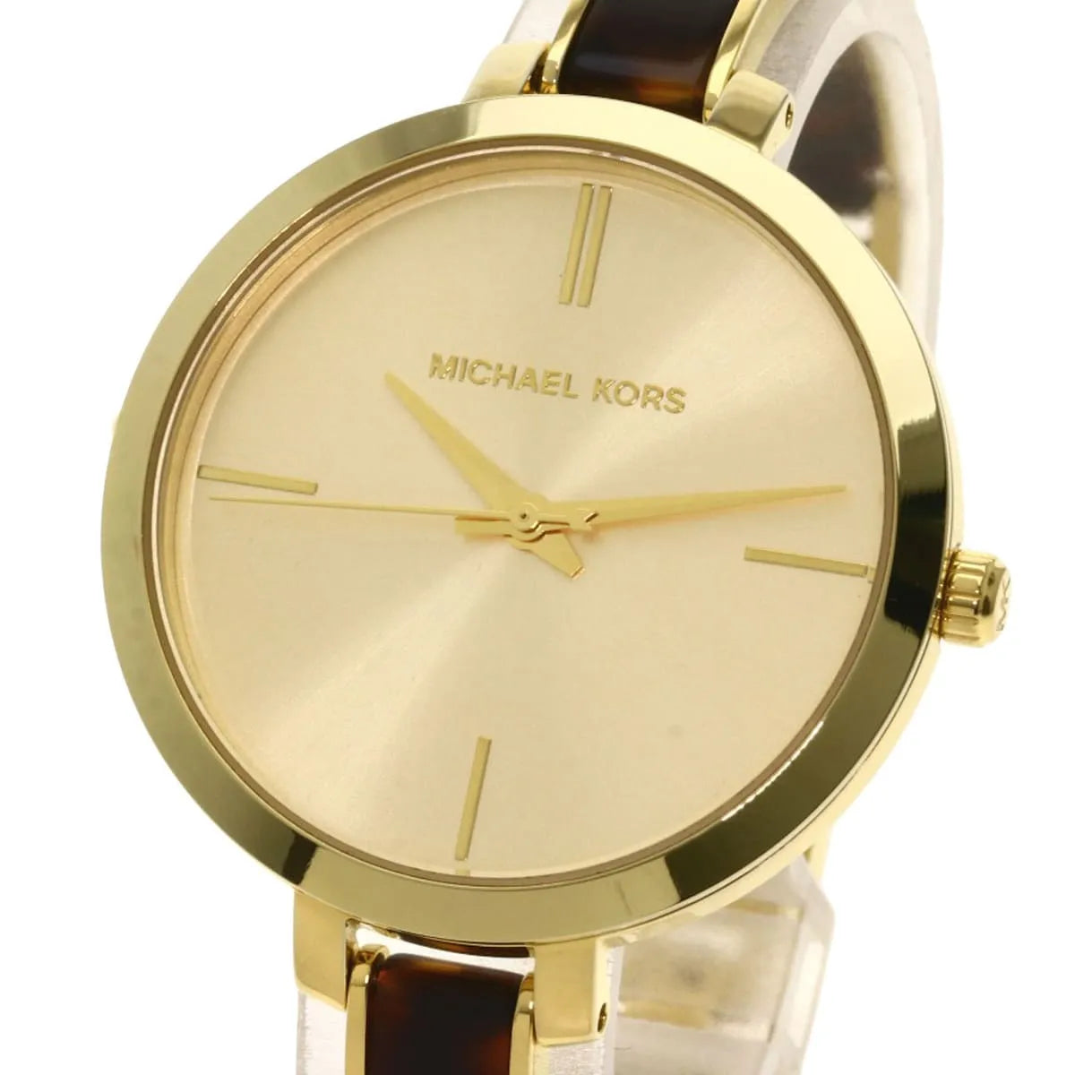 Michael Kors Jaryn Quartz Gold Dial Two Tone Steel Strap Watch for Women - MK4341